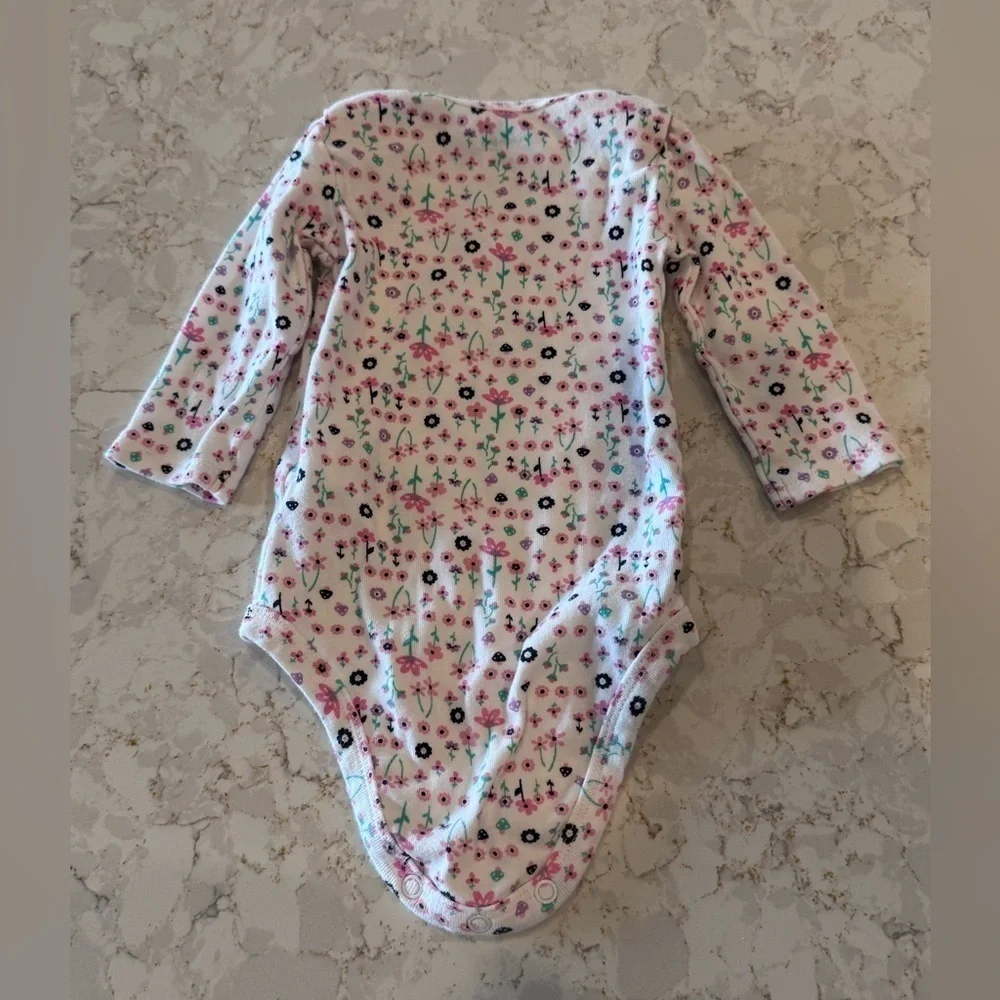 3-6M simple joys by Carter’s Floral Print Kids One Piece